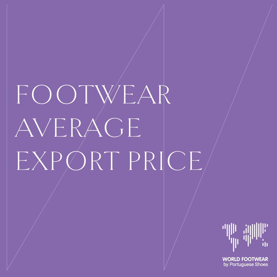 Average worldwide footwear export price reached $11.65 per pair Average worldwide footwear export price reached $11.65 per pair