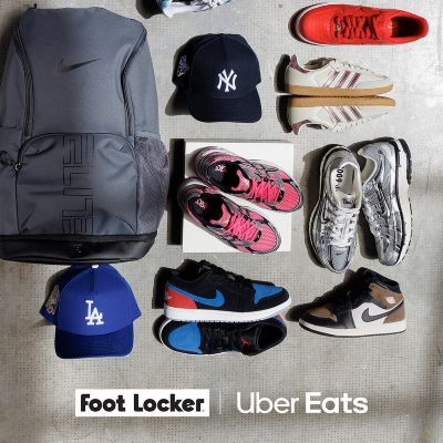 Foot Locker teams up with Uber Eats Foot Locker teams up with Uber Eats