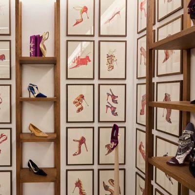 Manolo Blahnik opens Harrods boutique Manolo Blahnik opens Harrods boutique